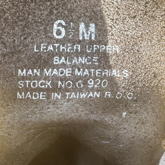 Vintage Georgia G920 Heritage Logger Lace-Up Leather Work Boots Size 6.5 - Picture 11 of 11